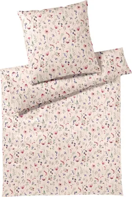 Produktbild von elegante Mako-Jersey Bettwäsche-Garnitur Sorbet Jersey Farbe Rose Größe 135x200+80x80
