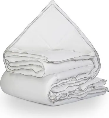 Produktbild von Primaviera Deluxe Percale Baumwolle Touch 4-Jahreszeiten-Bettdecke Weiß – 140 x 200 cm