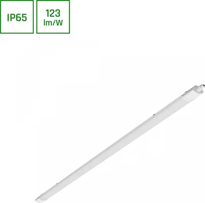 Image de Spectrum LED LIMEA MINI II 45W 150cm Luminaire pour locaux humides 5500lm blanc IP65 Blanc neutre 4000K