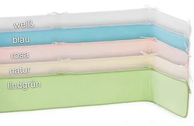 Produktbild von Nestchen Frottier eingefasst 180cm, Modell:weiß