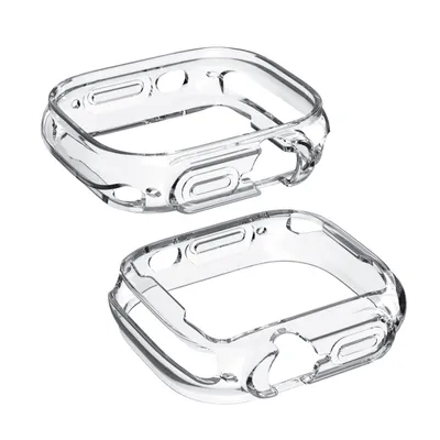 Immagine prodotto di Per Apple Watch Ultra 1 + 2 49mm Custodia in silicone TPU antiurto trasparente