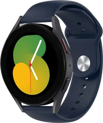 Produktbild von Strap-it Samsung Galaxy Watch 5 - 40mm Sportarmband (Dunkelblau)