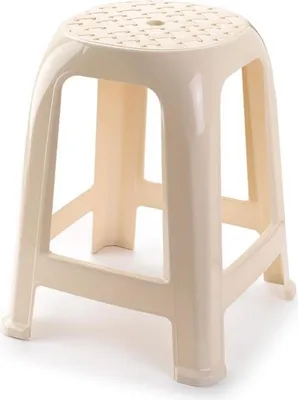 Produktbild von PlasticForte Hocker/Stufe - Creme - Kunststoff - 46 cm