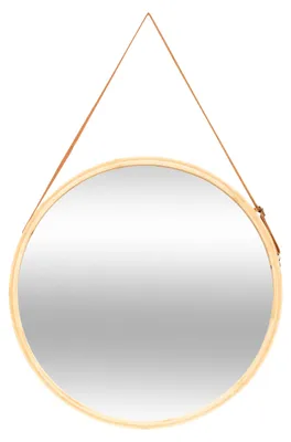 Produktbild von Badezimmerspiegel LOFT am Gurt, Ø 50 cm