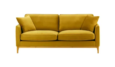 Produktbild von SLF24 - Dreisitzer-Sofa Linara - Senf - Velluto 8