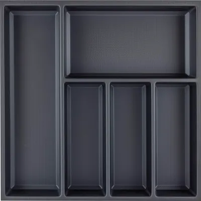 Produktbild von Agoform Besteck Organizer Sky Besteckeinsatz 470x53x473 Kunststoff schwarz