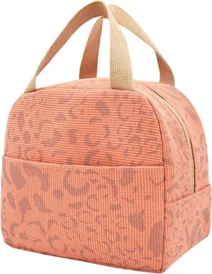 Produktbild von Kleine, herbruikbare Picknicktas - 6 l mini geïsoleerde Reise- und Picknicktas - für Schule und Arbeit - (Orange)