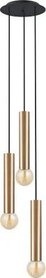 Immagine prodotto di Lampadario BATON ottone-nero 3xE27x10W ottone, dimensioni: 130x20x20 cm, IP20, Nowodvorski Lighting