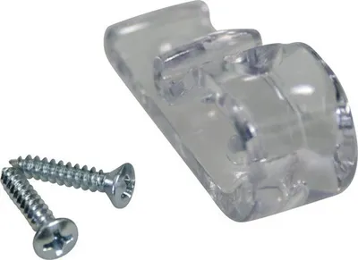 Produktbild von SOLUNA Sicherheitshalter Kettenspanner für Jalousie/Rollo/Doppelrollo nach Maß aus Kunststoff transparent