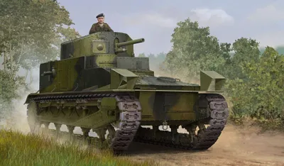 Immagine prodotto di Hobbyboss 83878 - Carro armato medio Vickers MK I in scala 1:35 - Nuovo
