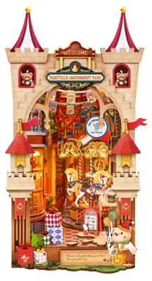 Produktbild von 3D-Puzzle Buchrücken Märchenvergnügungspark, RoLife, 257 Teile