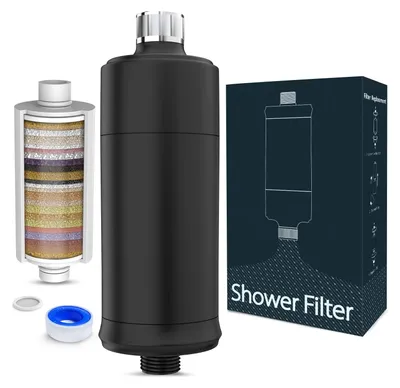 Produktbild von Duschfilter mit Vitamin C für hartes Wasser