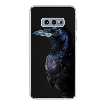 Produktbild von MuchoWow® Handyhülle Schutzhülle Hülle für Samsung Galaxy S10e Vogel - Tiere - Schwarz Silikon Softcase Handy Hülle - Handy