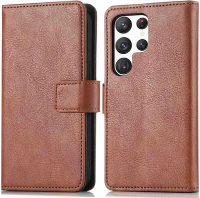 Image de imoshion Luxe Bookcase pour le Samsung Galaxy S23 Ultra - Marron