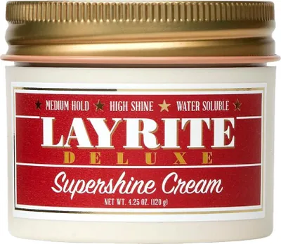Zdjęcie produktu dla Layrite Supershine Cream krem do stylizacji do włosów bez połysku 120 g