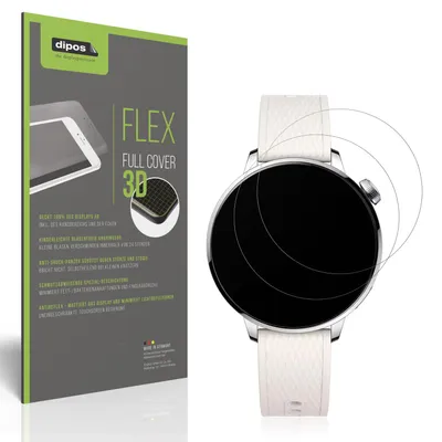 Produktbild von 2x Full Cover Schutzfolie matt für Oppo Watch X2 Mini Panzerfolie Anti-Shock