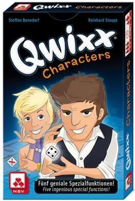 Produktbild von NSV Qwixx Characters Erweiterung