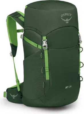 Image de Osprey Jet 28 Green Canopy/Limeline Green 28 L Outdoorový batoh