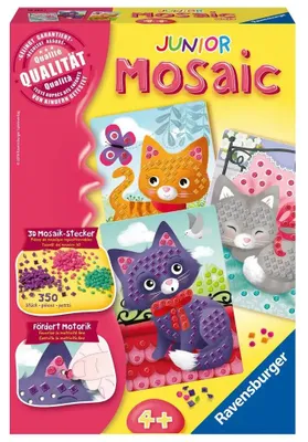 Produktbild von Mosaic Junior Cats Ravensburger 18353