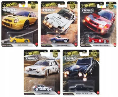 Produktbild von HOT Wheels Premium Thrill Climbers – Car Culture – 5 Fahrzeuge – Neu– Sammlerset – FPY86-976Q