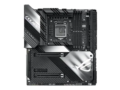 Zdjęcie produktu dla ASUS ROG Maximus XIII Extreme, Intel, LGA 1200 (Socket H5), Intel® Celeron®, Intel® Core™ i3, Intel® Core™ i5, Intel® Core™ i7, Intel® Core™ i9,..., LGA 1200 (Socket H5), DDR4-SDRAM, 128 GB