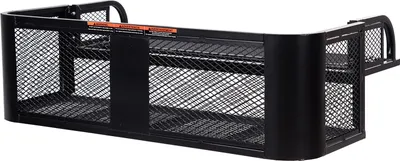 Immagine prodotto di Cestello da carico COSTWAY per ATV / UTV, portapacchi posteriore universale con design a rete cestino posteriore 104x67x32cm