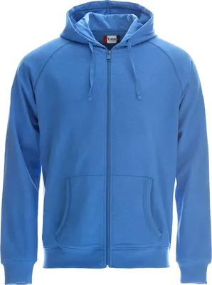 Produktbild von Clique Loris Sweatjacke mit Kapuze, Reißverschluss und Melange-Effekt