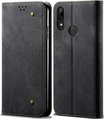 Image de Huawei Y9 Prime 2019 Case, Leather Wallet Case with Magnetic Closure and Case with Stand Function for Huawei Y9 Prime 2019 black
