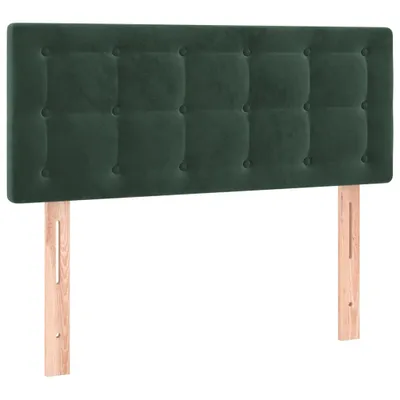 Produktbild von Kopfteil Dunkelgrün 100x5x78/88 cm Samt