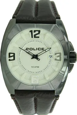 Produktbild von Police Herren Uhr Armbanduhr Leder Analog 14193JSU/07