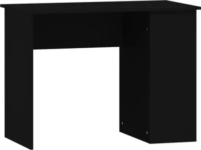Obrázek produktu pro vidaXL Psací stůl černý 100x55x75 cm odvozený výrobek ze dřeva