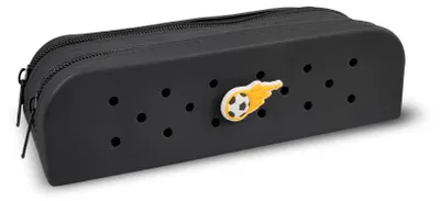 Image de Gifty - Trousse double en silicone, noire