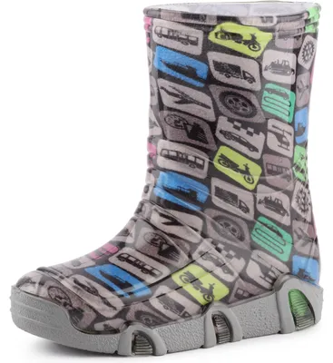 Produktbild von Ladeheid Kinder Mädchen Jungen Gummistiefel Gefüttert SwkBW (Motorisierung, 23/24)