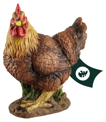Produktbild von Hühner, Hähne, Küken Gartenfiguren - wetterfeste Huhn Deko für draußen