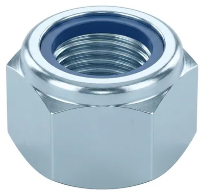 Produktbild von DIN 6924, 982/ISO 7040 Selbstsichernde Sechskantmutter M 24 x 3 Stahl galvanisch verzinkt 25 Stk