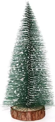 Produktbild von 10 Stück 10cm Künstlicher Weihnachtsbaum,Mini Weihnachtsbaum Tischdekoration,Tannenbäumchen Deko Weihnachtsschmuck Weihnachtsdeko Christmas Ornaments für Weihnachten Party DIY Basteln,Grün