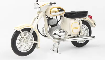 Produktbild von Jawa 350 Kyvacka Automatik (1966) - Weiß ABREX 1:18