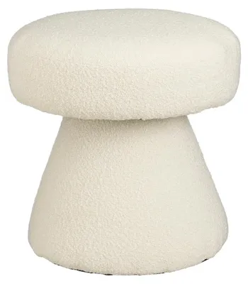 Obrázok produktu pre Dekoratívna stolička Mica Decorations - V46 x Ø49 cm - krémovo biela