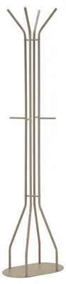 Zdjęcie produktu dla Wieszak z metalu w kolorze taupe 45x28x178 cm