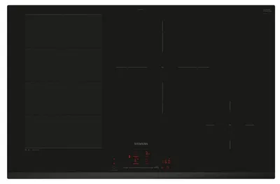 Immagine prodotto di Piano cottura a induzione 80 cm 4 fuochi 7400 w nero Siemens EX83RHEC1F