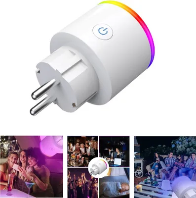 Produktbild von Funksteckdose Steckdose mit Fernbedienung, drahtloser Schalter, WLAN smart socket