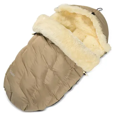 Produktbild von Fellhof Kinderwagenfellsack Fußsack WINTERBERG beige