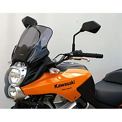 Image de Pare-brise MRA Tourenscheibe TM incolore avec ABE pour Kawasaki KLE 650
