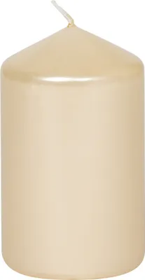 Produktbild von Stumpenkerzen "Edelglanz" Champagner 80/47 mm, 14 Stück Steinhart Kerzen in RAL-Kerzen Güte Qualität