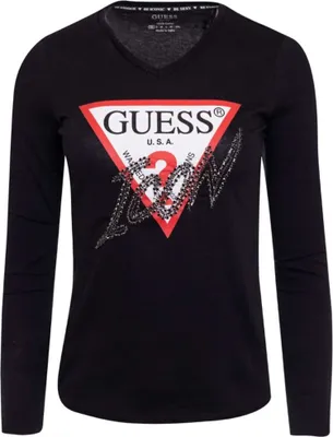 Obrázek produktu pro Guess Trička W2BI39I3Z13 Jblk, W2BI39I3Z13JBLK, Größe: 168