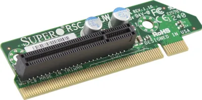 Obrázek produktu pro Supermicro RSC-R1UW-E8R, PCIe, 1U, WIO, 1 x PCI-E x8