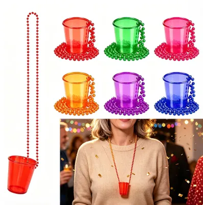 Imagen del producto de Juego de 12 vasos con diseño de perlas