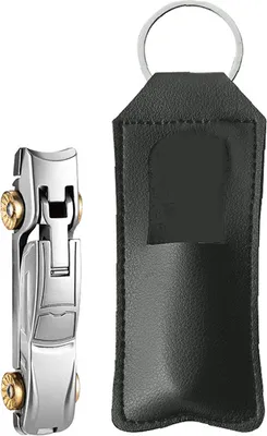 Produktbild von INF Edelstahl-Nagelknipser mit Auffangvorrichtung - Silber