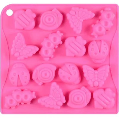 Produktbild von Silikon Muffin Backform 16 Mulden Antihaft Lebensmittelecht 26 x 14,5 cm