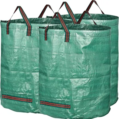 Produktbild von GardenMate 3x 300L Gartensack PROFESSIONAL aus robustem Polypropylen-Gewebe (PP)
